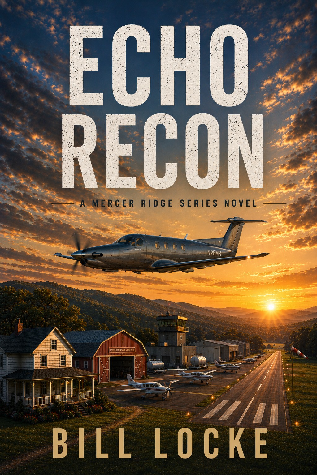 Echo Recon book cover by Bill Locke